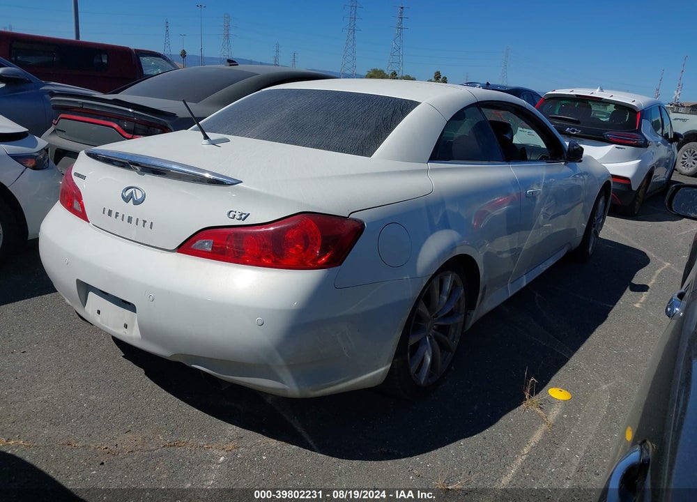 2010 INFINITI G37 VIN: JN1CV6FE2AM350098
