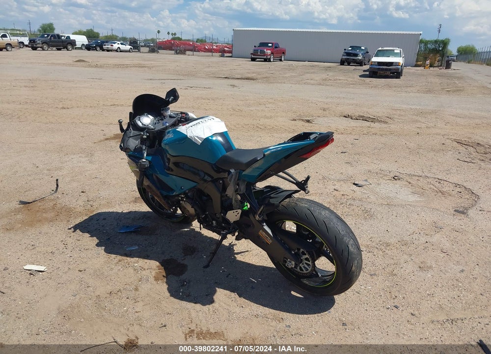 2021 KAWASAKI ZX636 K VIN: JKBZXJH13MA007195