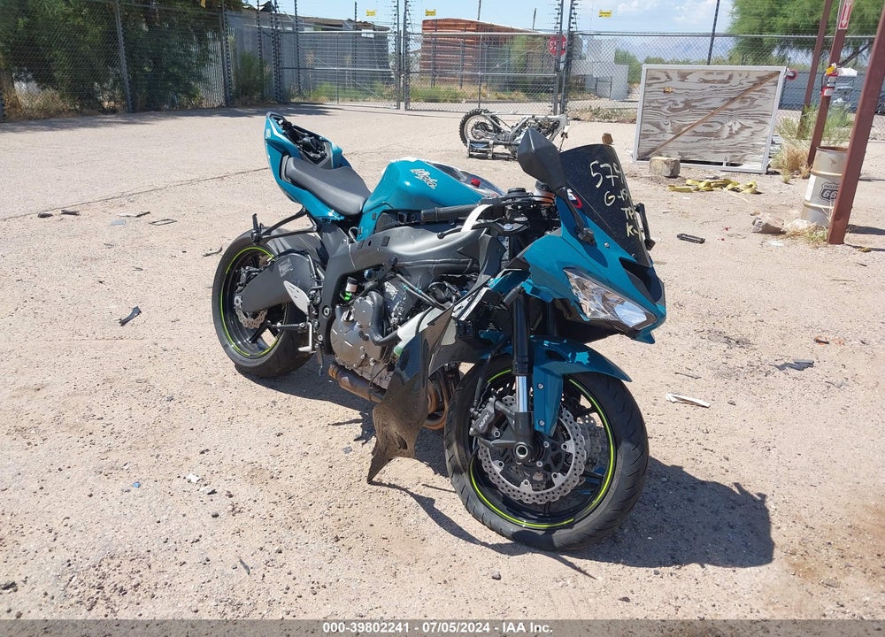 2021 KAWASAKI ZX636 K VIN: JKBZXJH13MA007195