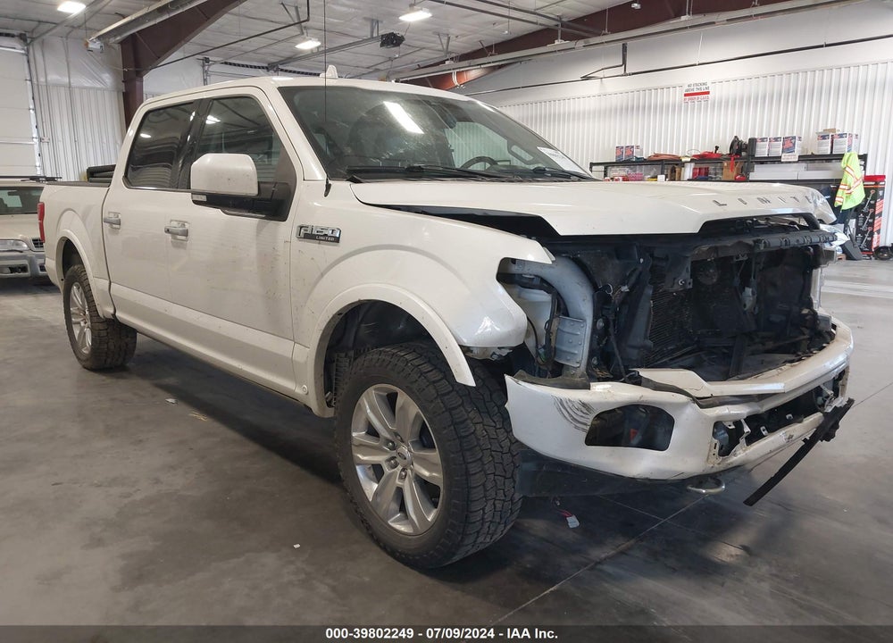 2019 FORD F-150 LIMITED VIN: 1FTEW1EG6KFC96061