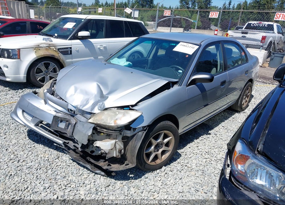 2004 HONDA CIVIC VP VIN: 2HGES16354H572451