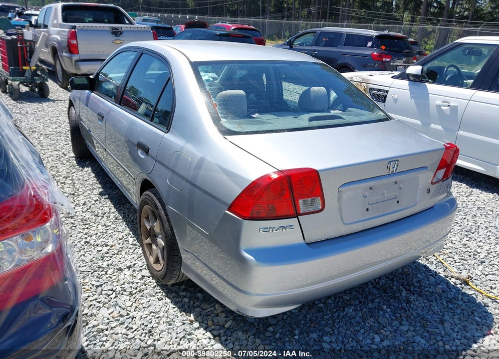 2004 HONDA CIVIC VP VIN: 2HGES16354H572451
