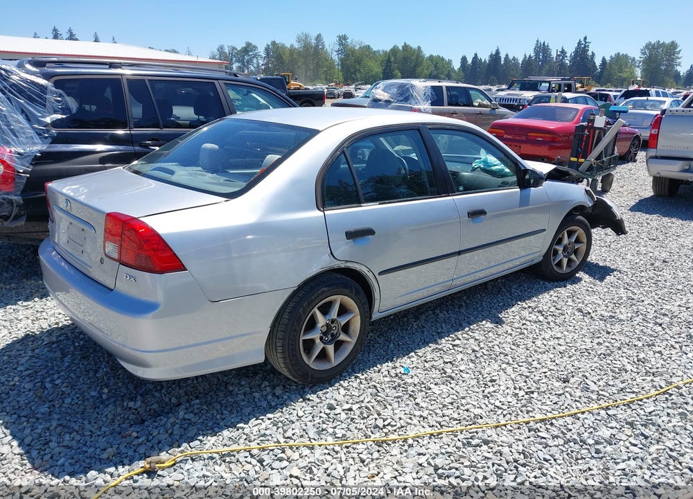 2004 HONDA CIVIC VP VIN: 2HGES16354H572451