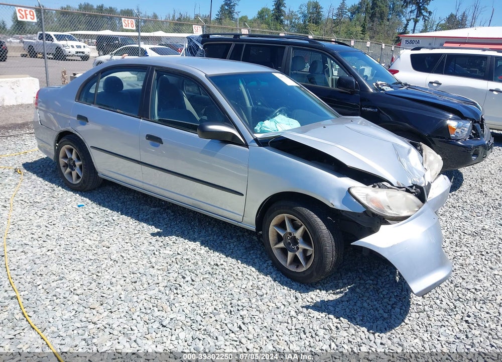 2004 HONDA CIVIC VP VIN: 2HGES16354H572451