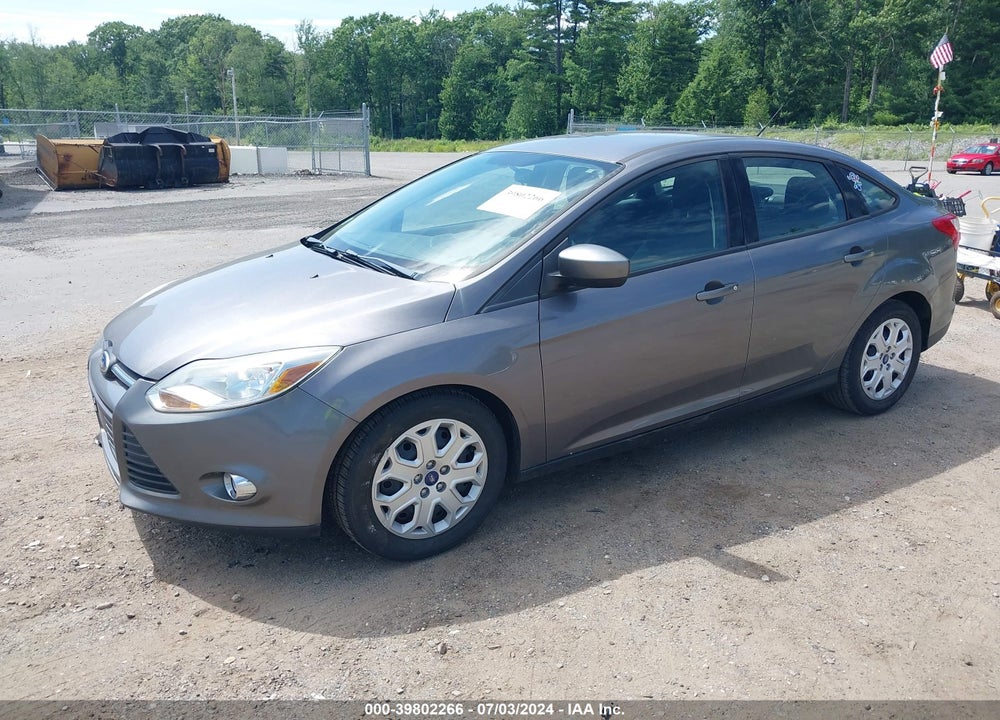 2012 FORD FOCUS SE VIN: 1FAHP3F26CL137820