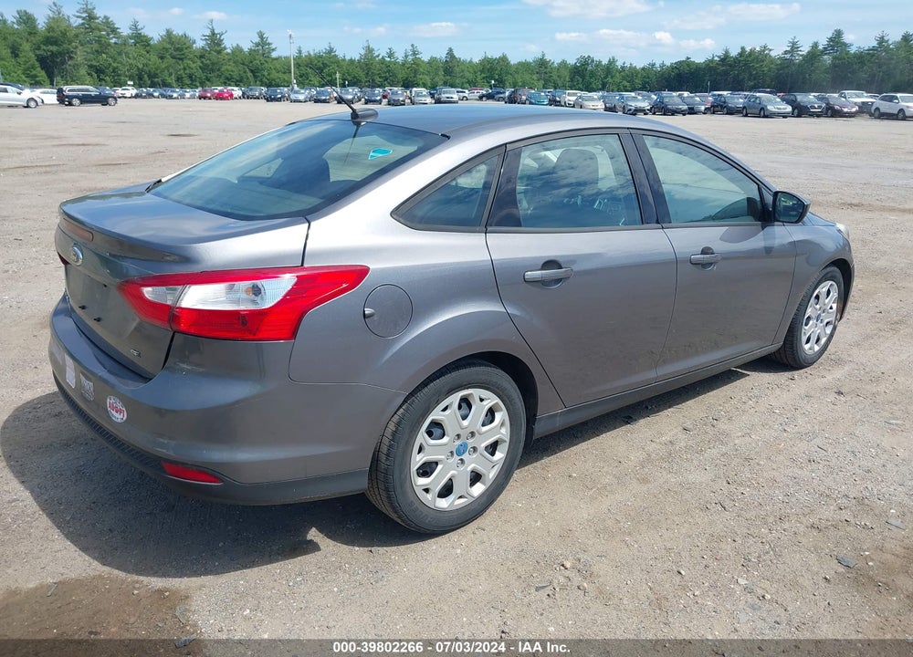 2012 FORD FOCUS SE VIN: 1FAHP3F26CL137820