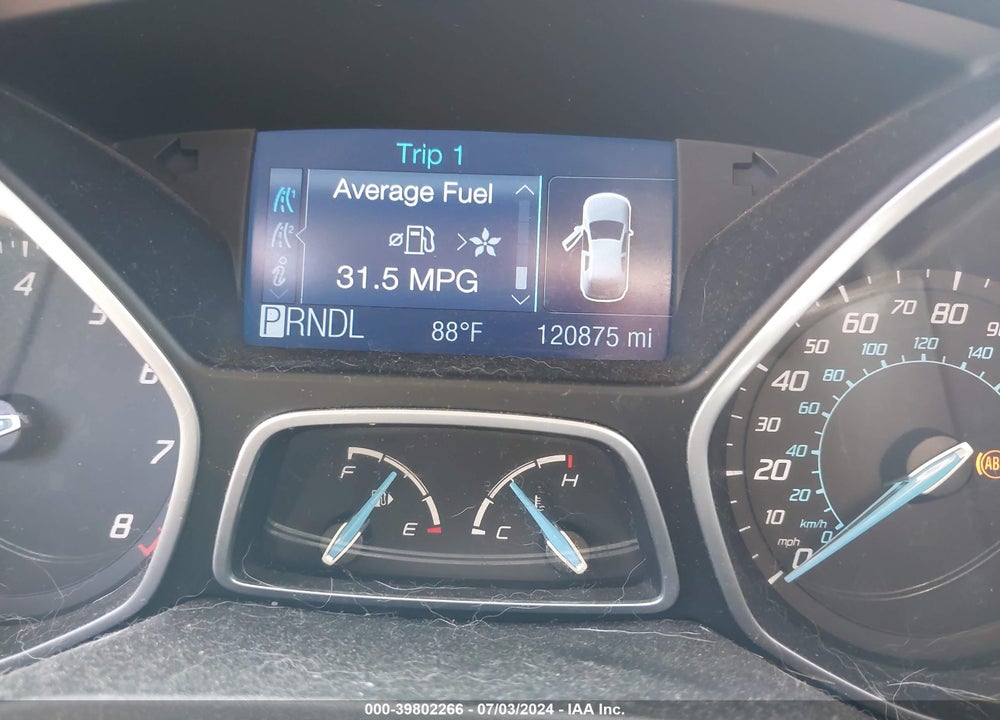 2012 FORD FOCUS SE VIN: 1FAHP3F26CL137820