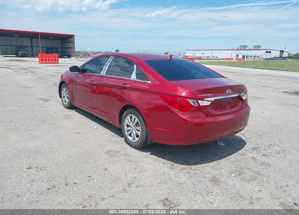 2011 HYUNDAI SONATA GLS VIN: 5NPEB4AC9BH081179