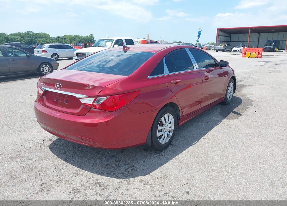 2011 HYUNDAI SONATA GLS VIN: 5NPEB4AC9BH081179