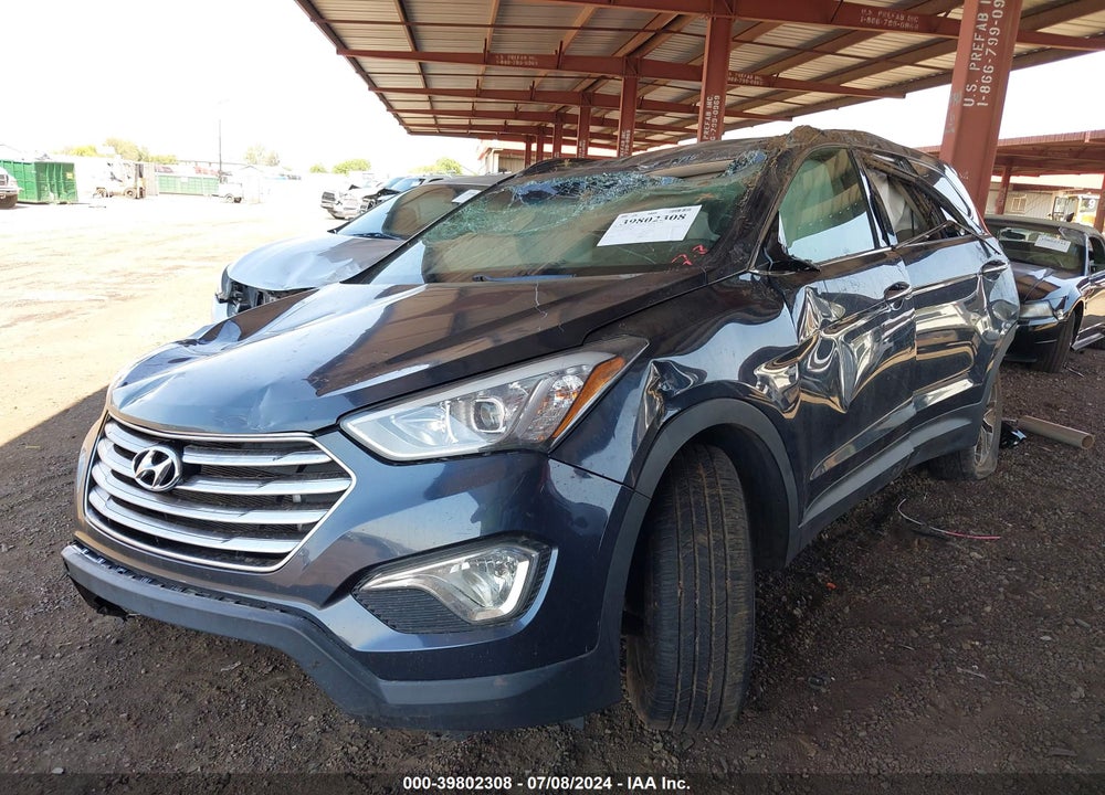 2015 HYUNDAI SANTA FE GLS VIN: KM8SM4HF5FU128602