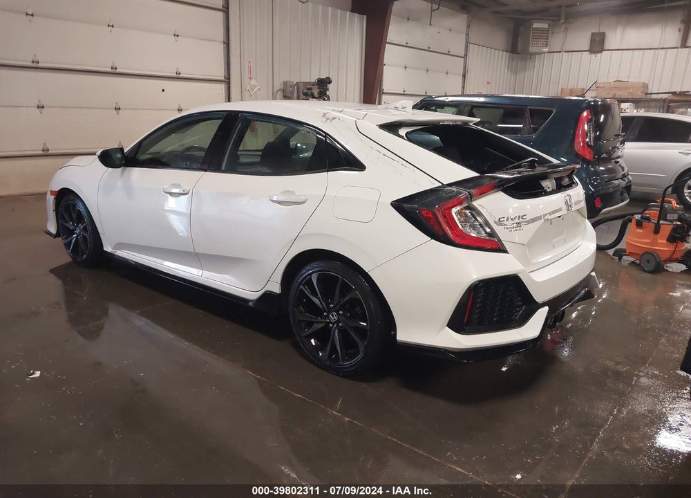 2017 HONDA CIVIC SPORT VIN: SHHFK7H4XHU213828