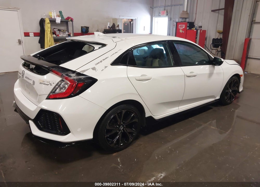 2017 HONDA CIVIC SPORT VIN: SHHFK7H4XHU213828