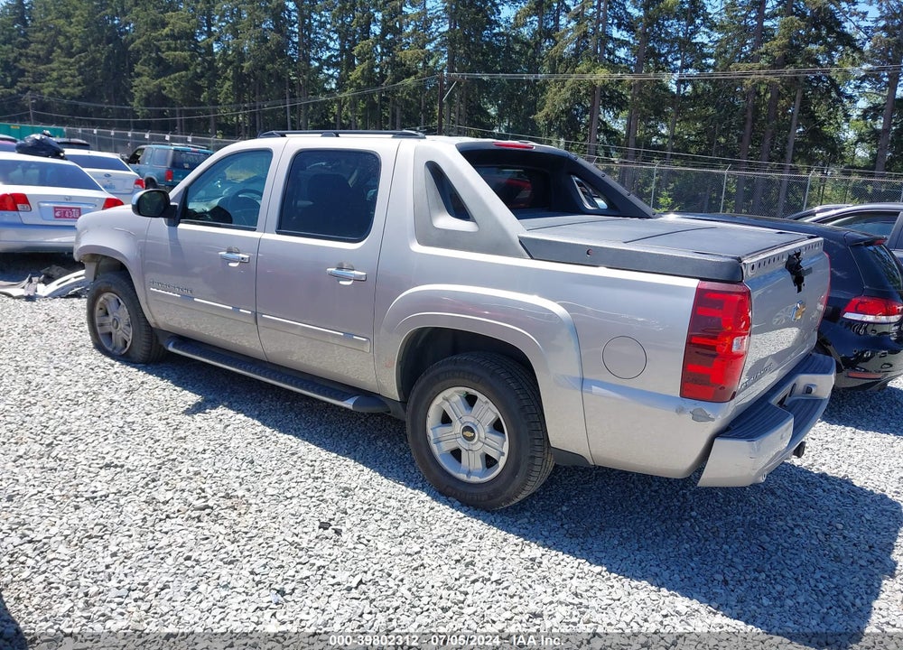 2007 CHEVROLET AVALANCHE 1500 LT VIN: 3GNFK12377G267523