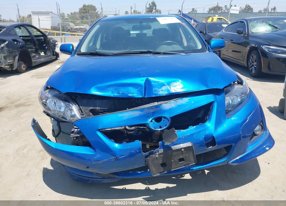 2009 TOYOTA COROLLA S VIN: 1NXBU40E49Z104217