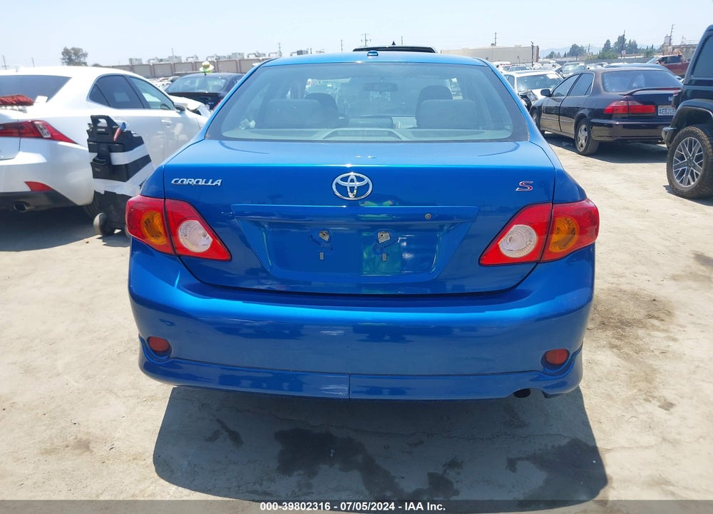 2009 TOYOTA COROLLA S VIN: 1NXBU40E49Z104217