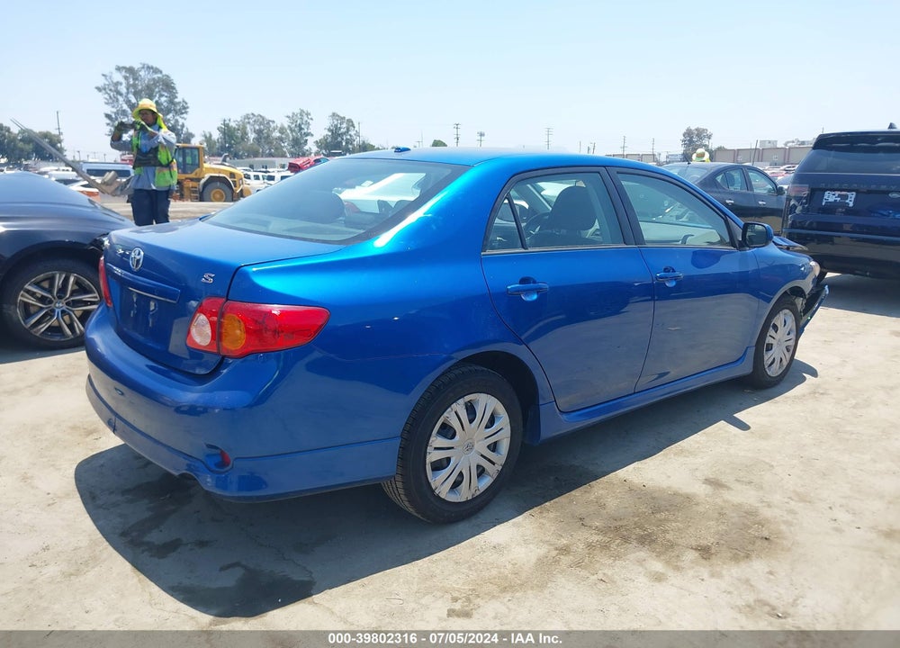 2009 TOYOTA COROLLA S VIN: 1NXBU40E49Z104217