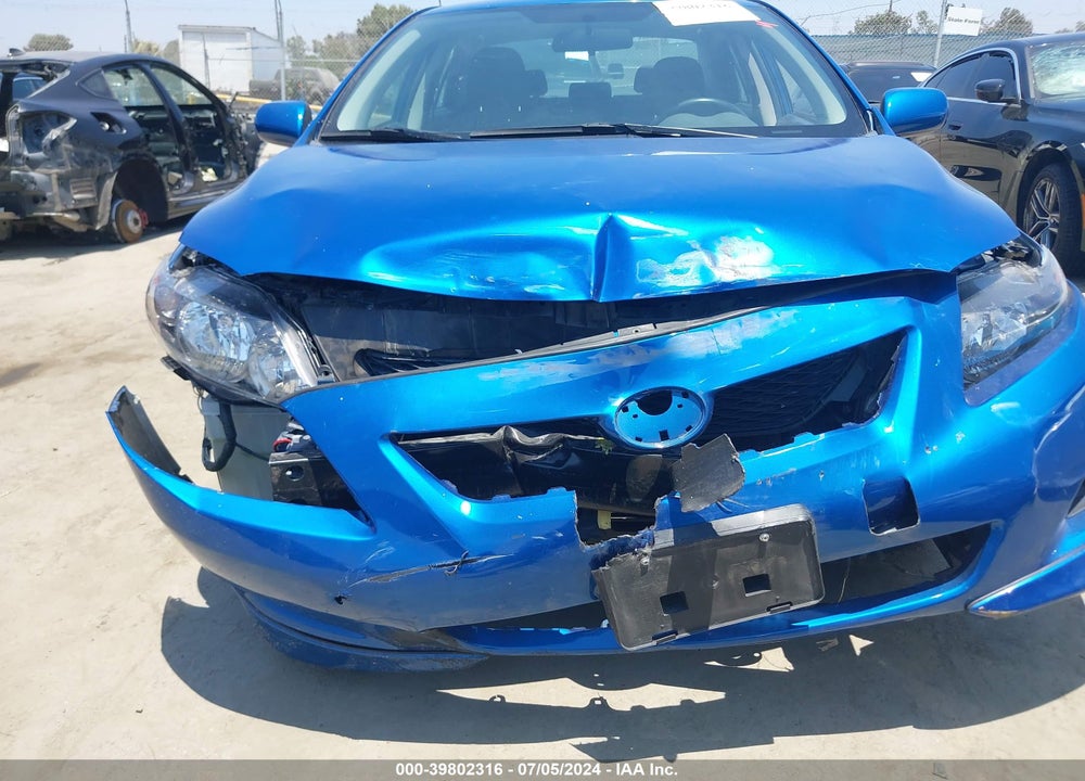 2009 TOYOTA COROLLA S VIN: 1NXBU40E49Z104217