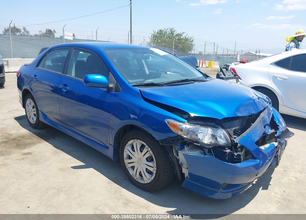 2009 TOYOTA COROLLA S VIN: 1NXBU40E49Z104217