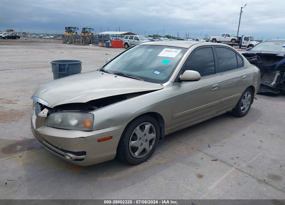 2006 HYUNDAI ELANTRA GLS/LIMITED VIN: KMHDN46D36U284547