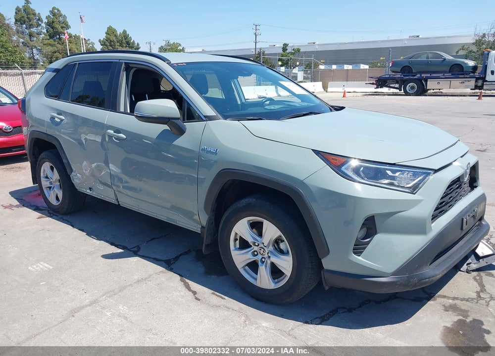 2021 TOYOTA RAV4 HYBRID XLE VIN: 2T3R6RFV0MW012387
