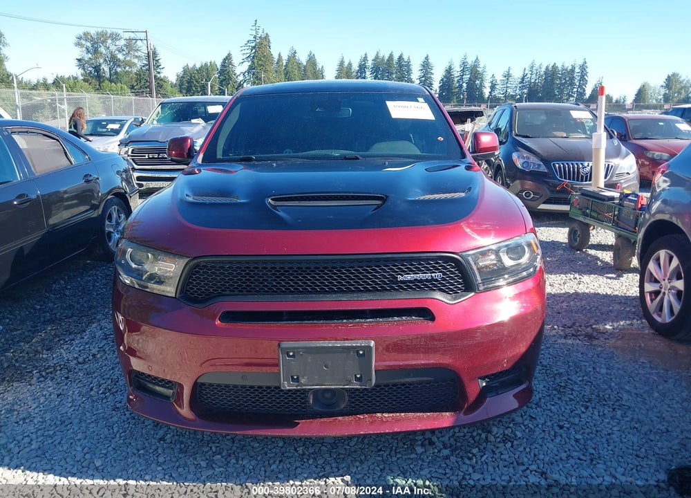 2018 DODGE DURANGO SRT AWD VIN: 1C4SDJGJ7JC495718