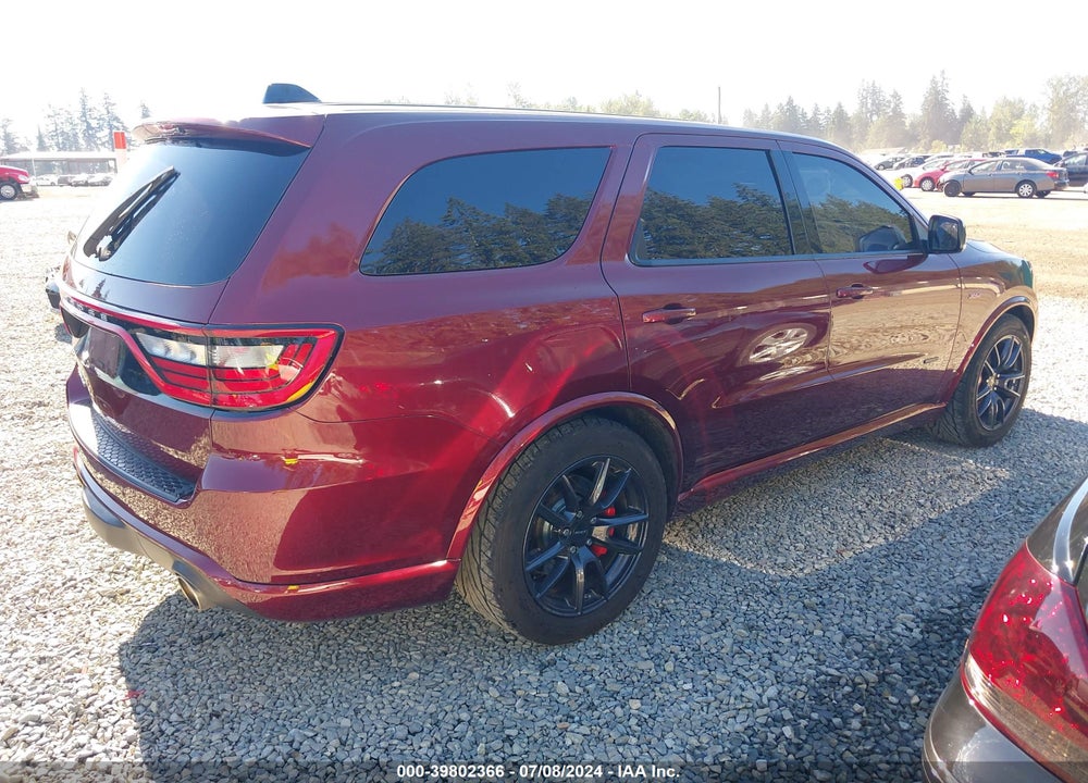 2018 DODGE DURANGO SRT AWD VIN: 1C4SDJGJ7JC495718