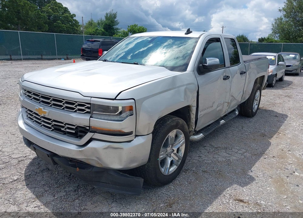 2018 CHEVROLET SILVERADO 1500 CUSTOM VIN: 1GCRCPEH6JZ193676
