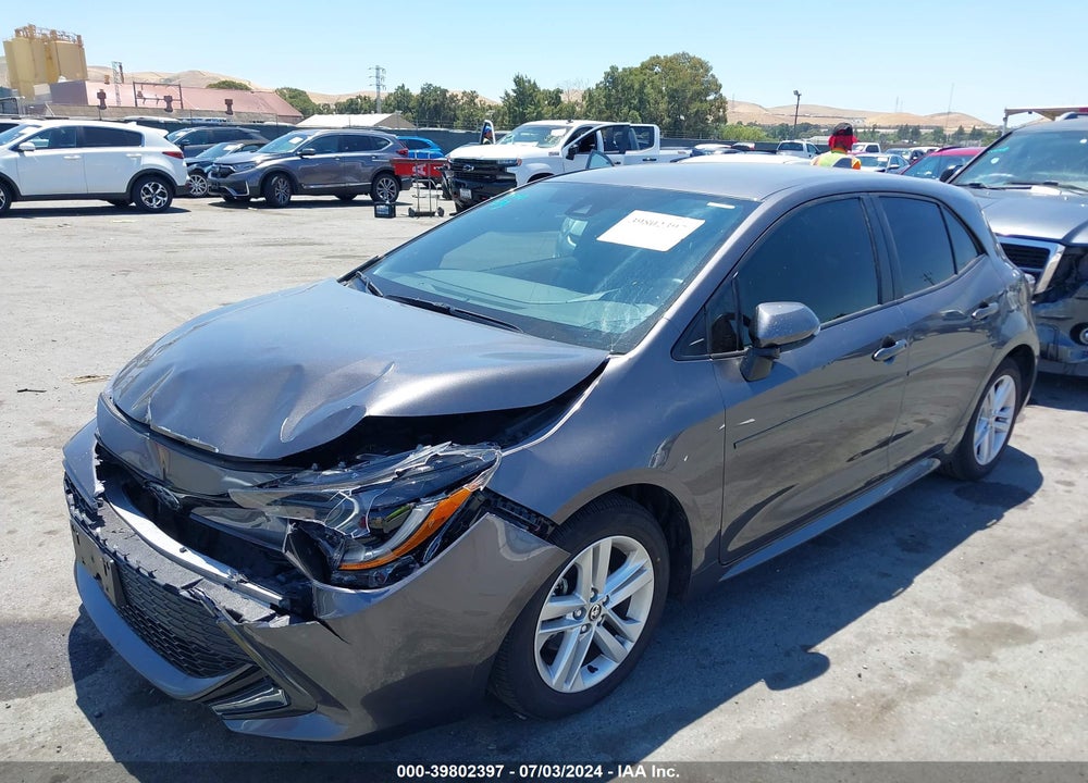 2022 TOYOTA COROLLA SE VIN: JTND4MBE0N3151766