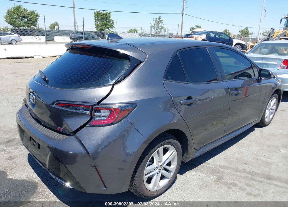 2022 TOYOTA COROLLA SE VIN: JTND4MBE0N3151766