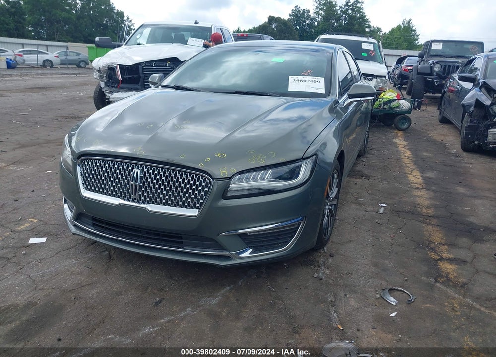 2017 LINCOLN MKZ PREMIERE VIN: 3LN6L5A9XHR646536