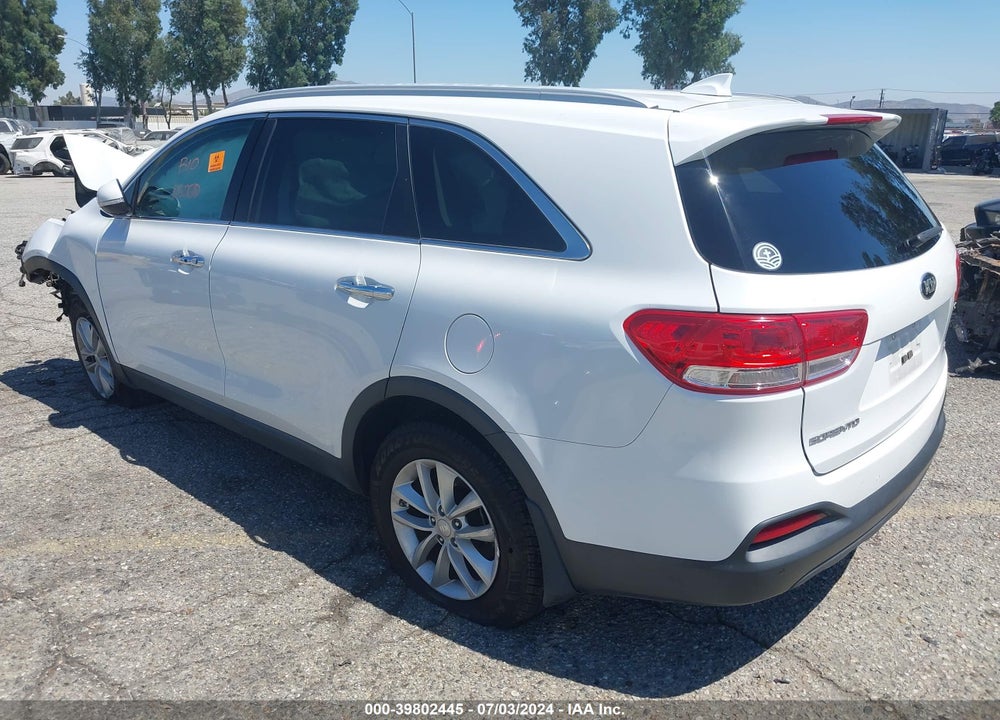 2017 KIA SORENTO 2.4L LX VIN: 5XYPG4A37HG285747