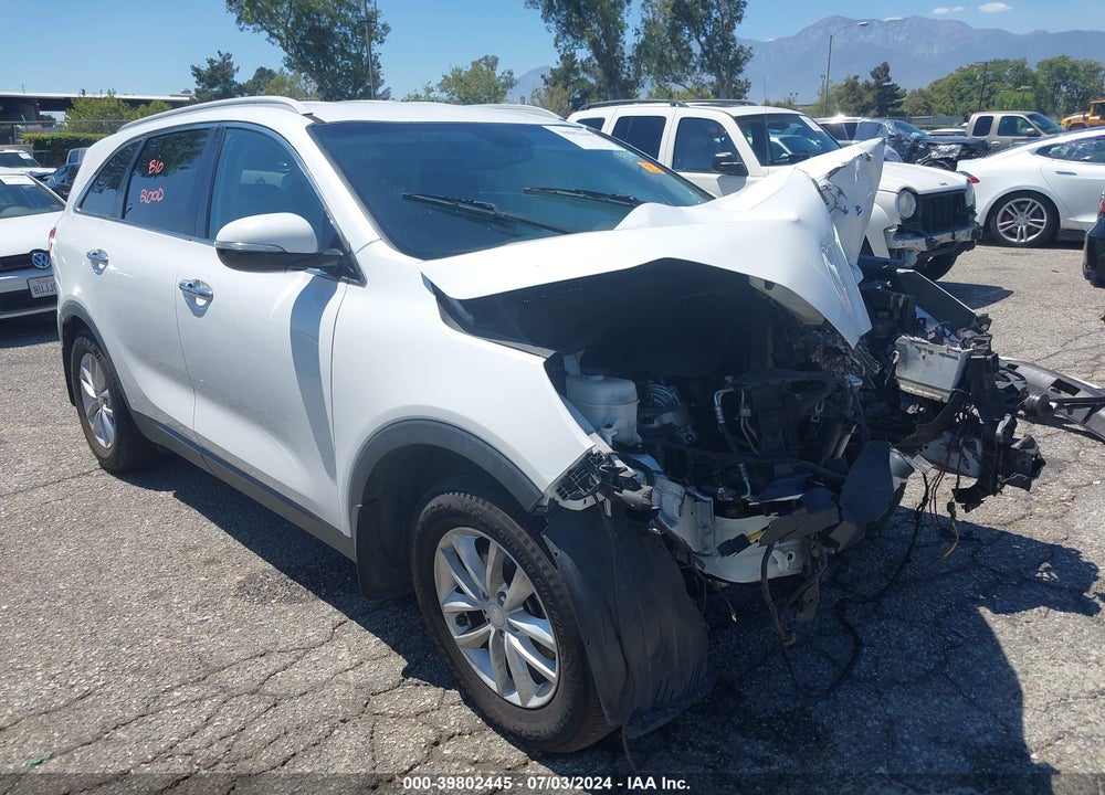 2017 KIA SORENTO 2.4L LX VIN: 5XYPG4A37HG285747