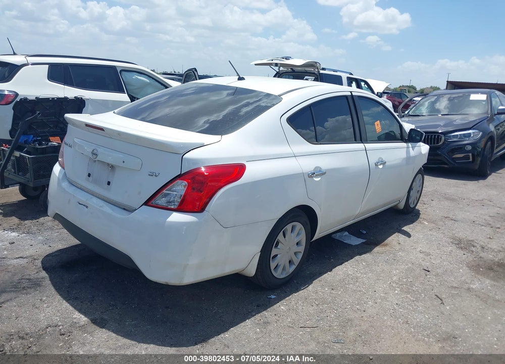 2019 NISSAN VERSA 1.6 SV VIN: 3N1CN7AP5KL808145