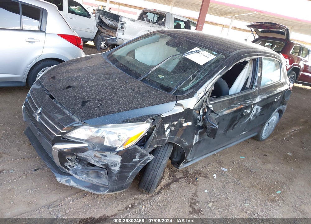 2021 MITSUBISHI MIRAGE CARBONITE EDITION/ES/LE VIN: ML32AUHJXMH013018