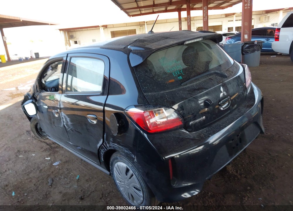 2021 MITSUBISHI MIRAGE CARBONITE EDITION/ES/LE VIN: ML32AUHJXMH013018