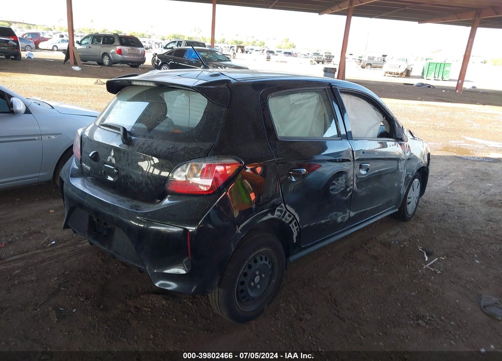 2021 MITSUBISHI MIRAGE CARBONITE EDITION/ES/LE VIN: ML32AUHJXMH013018