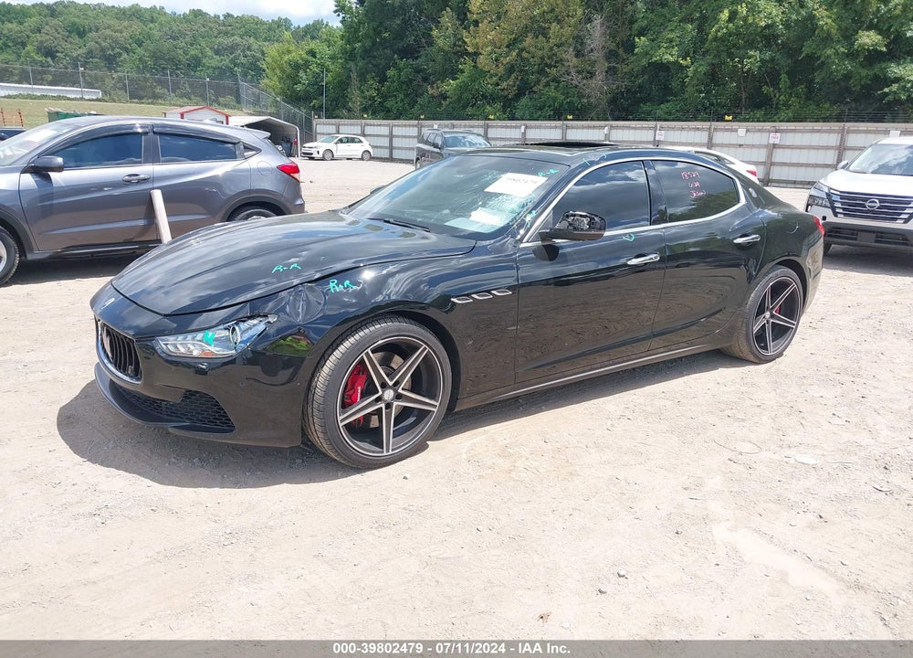 2017 MASERATI GHIBLI S Q4 VIN: ZAM57RTL2H1231849
