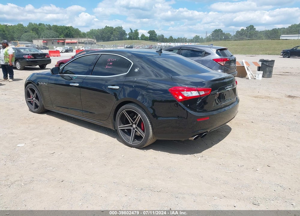 2017 MASERATI GHIBLI S Q4 VIN: ZAM57RTL2H1231849