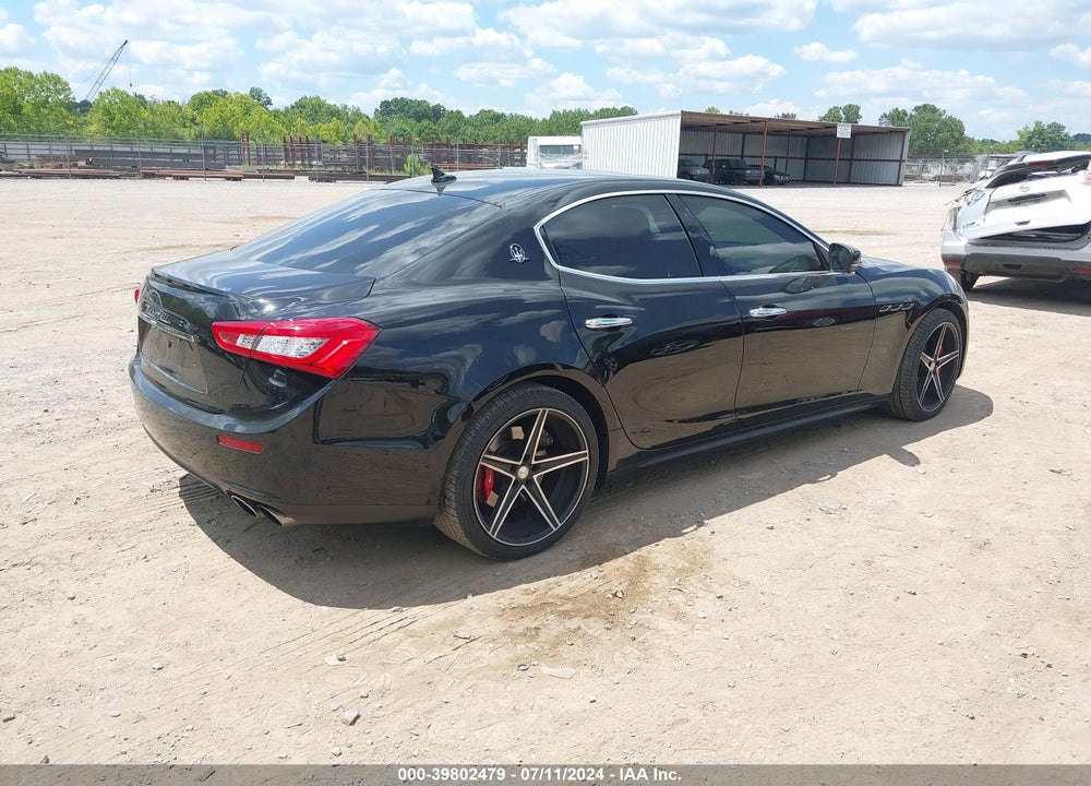 2017 MASERATI GHIBLI S Q4 VIN: ZAM57RTL2H1231849