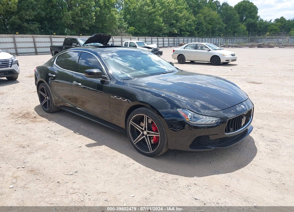 2017 MASERATI GHIBLI S Q4 VIN: ZAM57RTL2H1231849