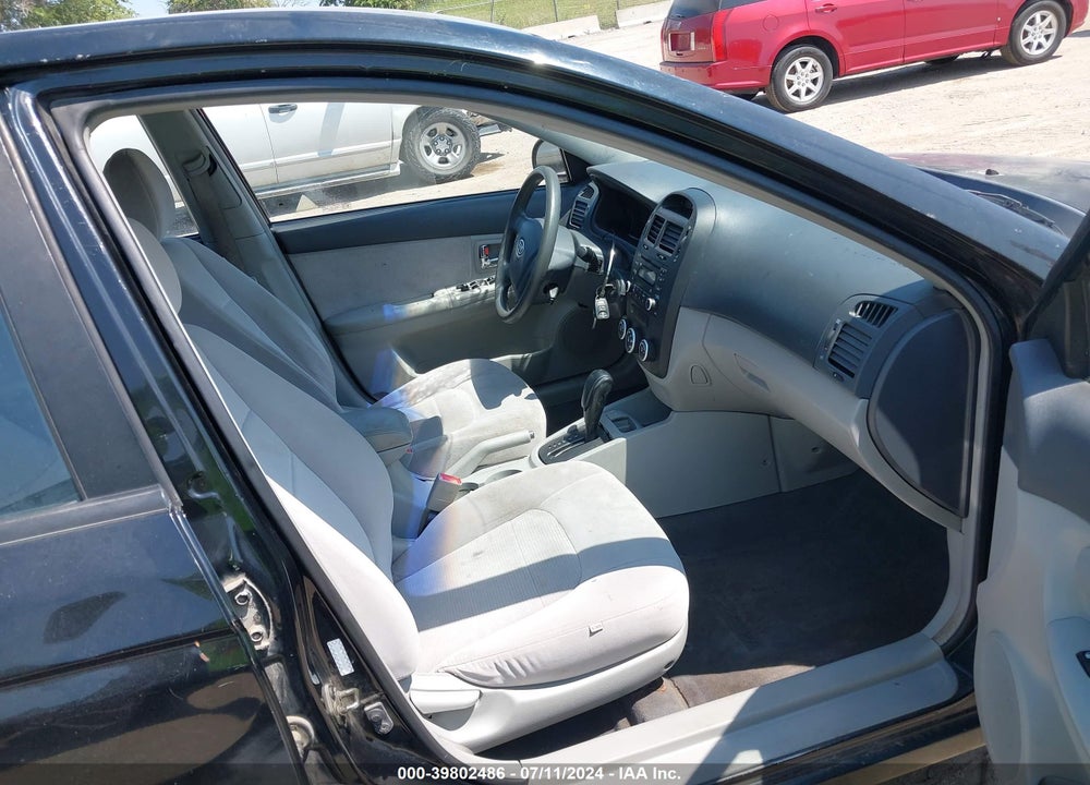 2007 KIA SPECTRA EX VIN: KNAFE121X75418860
