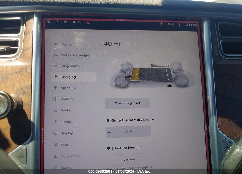 2016 TESLA MODEL X 60D/70D/75D/90D/P100D VIN: 5YJXCBE20GF006727