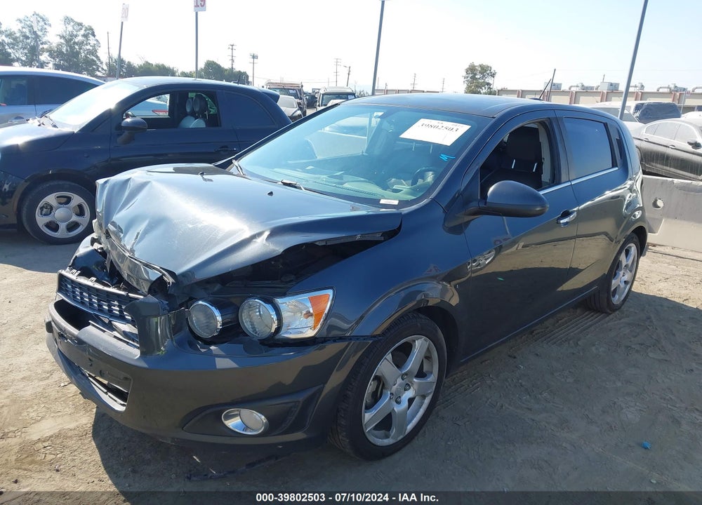 2016 CHEVROLET SONIC LTZ AUTO VIN: 1G1JE6SB9G4159912