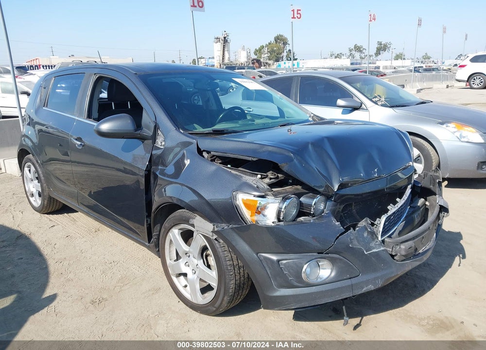 2016 CHEVROLET SONIC LTZ AUTO VIN: 1G1JE6SB9G4159912