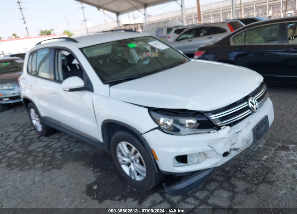 2017 VOLKSWAGEN TIGUAN 2.0T/2.0T S VIN: WVGAV7AX0HK029715
