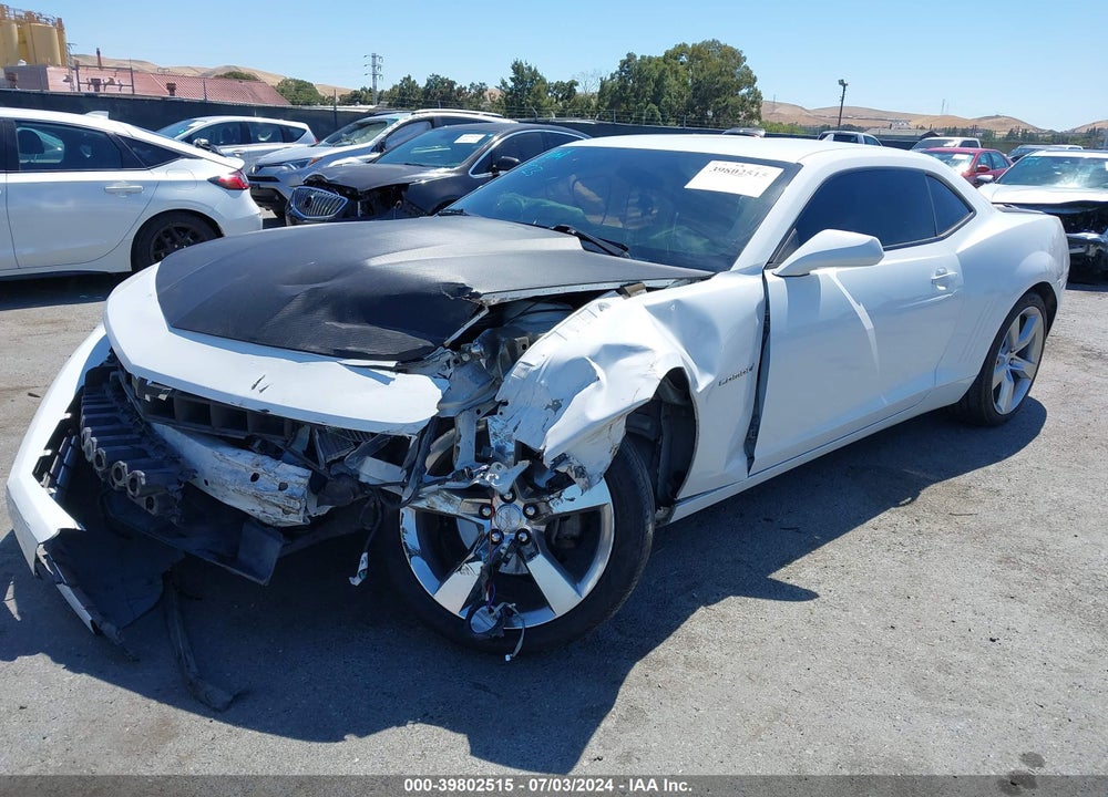 2013 CHEVROLET CAMARO 1LT VIN: 2G1FB1E36D9128695