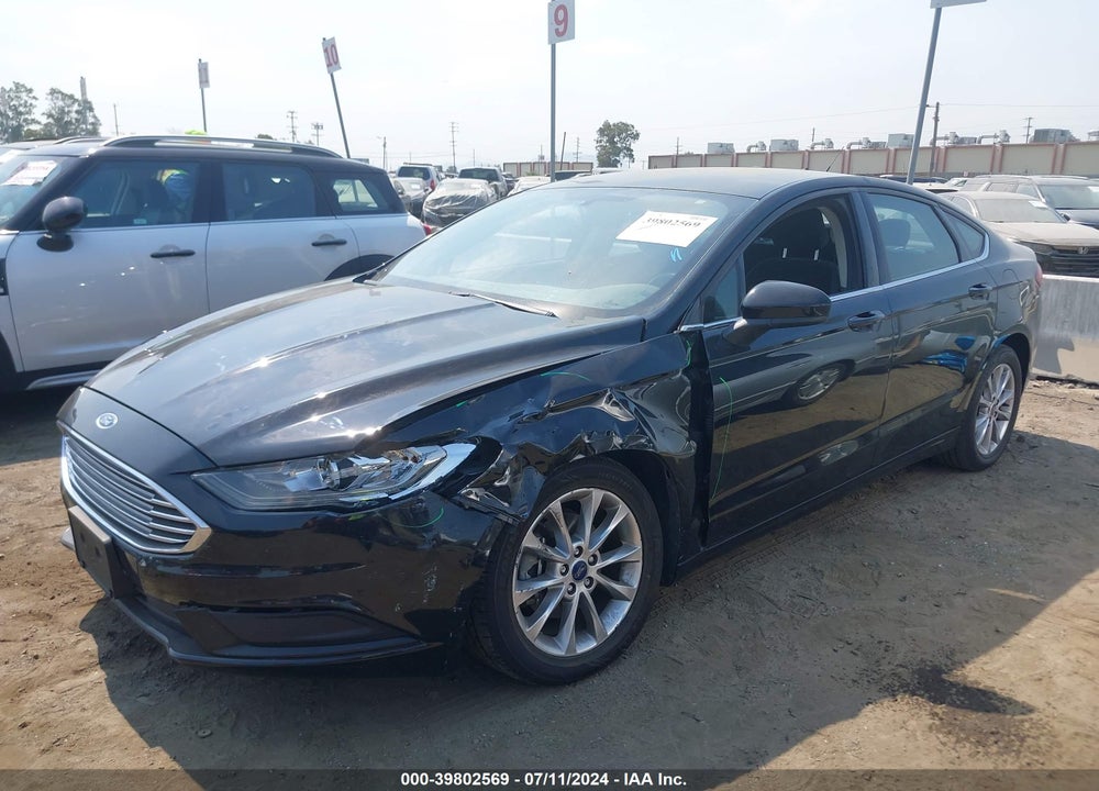 2017 FORD FUSION SE VIN: 3FA6P0H77HR335944