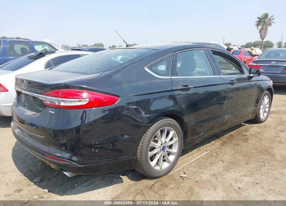 2017 FORD FUSION SE VIN: 3FA6P0H77HR335944