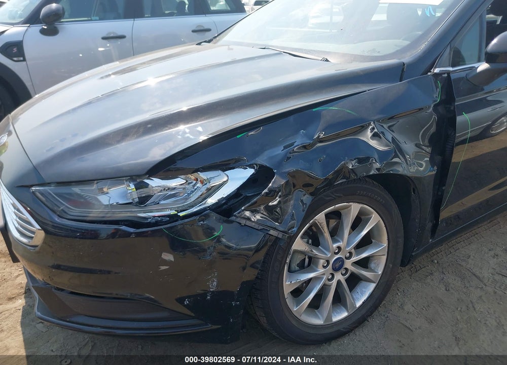 2017 FORD FUSION SE VIN: 3FA6P0H77HR335944