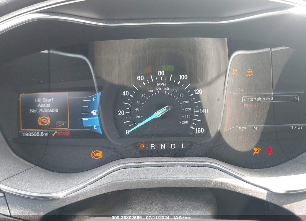 2017 FORD FUSION SE VIN: 3FA6P0H77HR335944